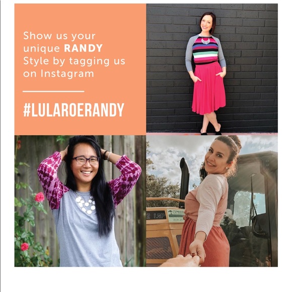 Adorable polka dot LuLaRoe Randy - Picture 7 of 8